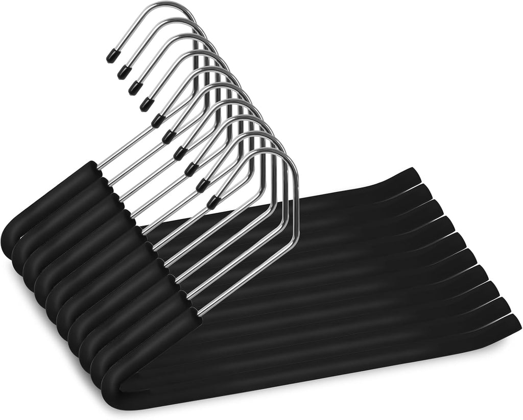 Open‑Ended Space‑Saving Pants Hangers