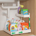 L‑Shaped Under‑Sink Storage Organizer