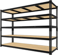 Heavy‑Duty Adjustable Garage Storage Shelving Unit