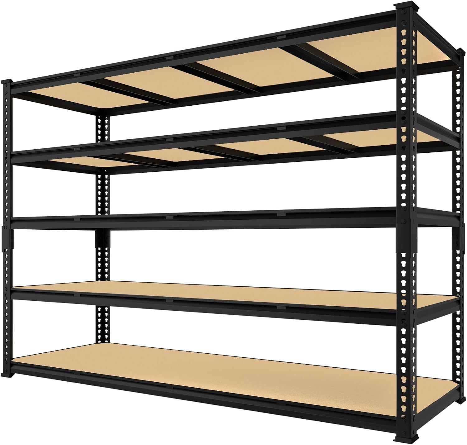 Heavy‑Duty Adjustable Garage Storage Shelving Unit