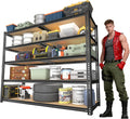 Adjustable Heavy‑Duty Garage Storage Shelving Unit