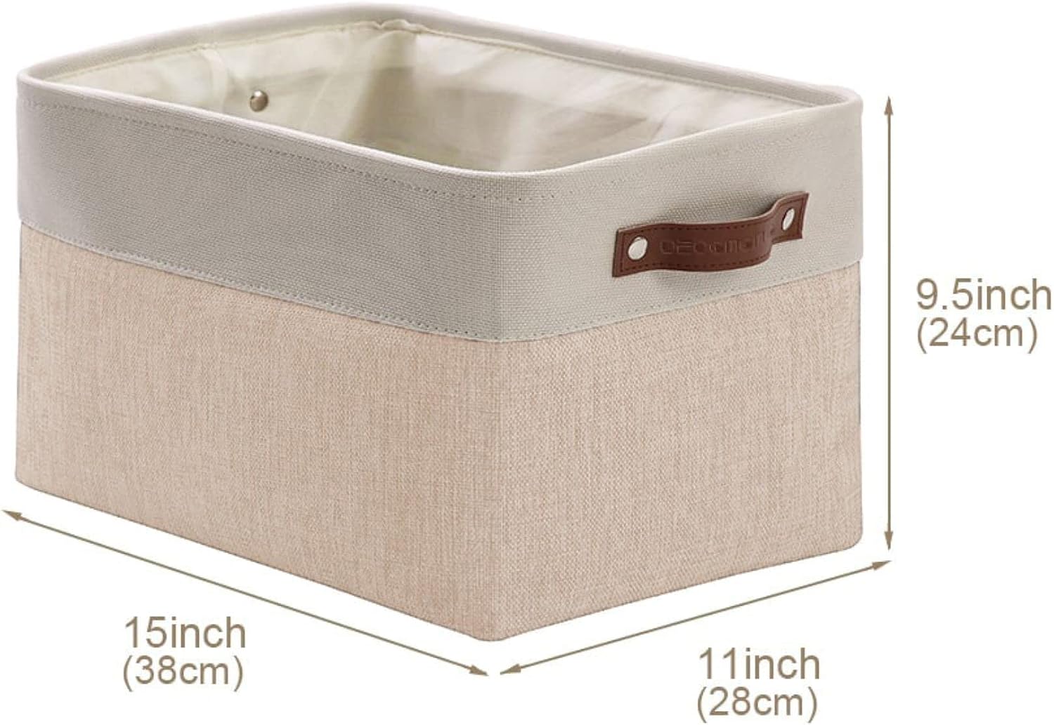 Large Fabric Shelf Storage Baskets