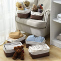 Collapsible Fabric Shelf Storage Baskets