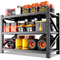 Heavy‑Duty Adjustable Metal Garage Storage Shelves