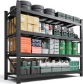 Heavy‑Duty Adjustable Metal Garage Storage Shelves