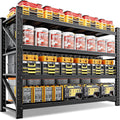 Heavy‑Duty Adjustable Metal Storage Shelving Unit