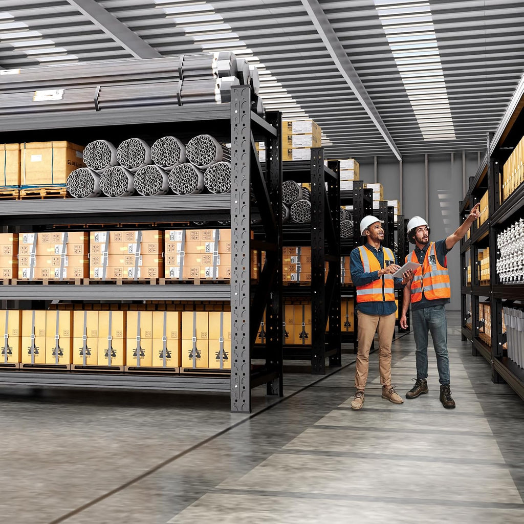 Heavy‑Duty Adjustable Metal Storage Shelving Unit