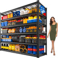 Heavy‑Duty Tool‑Free Garage Storage Shelves
