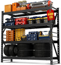 Heavy‑Duty Garage Utility Storage Rack