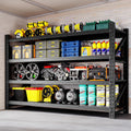 Adjustable Heavy‑Duty Steel Garage Storage Rack