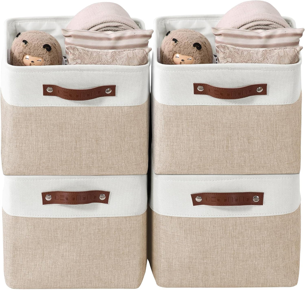 Large Fabric Shelf Storage Baskets