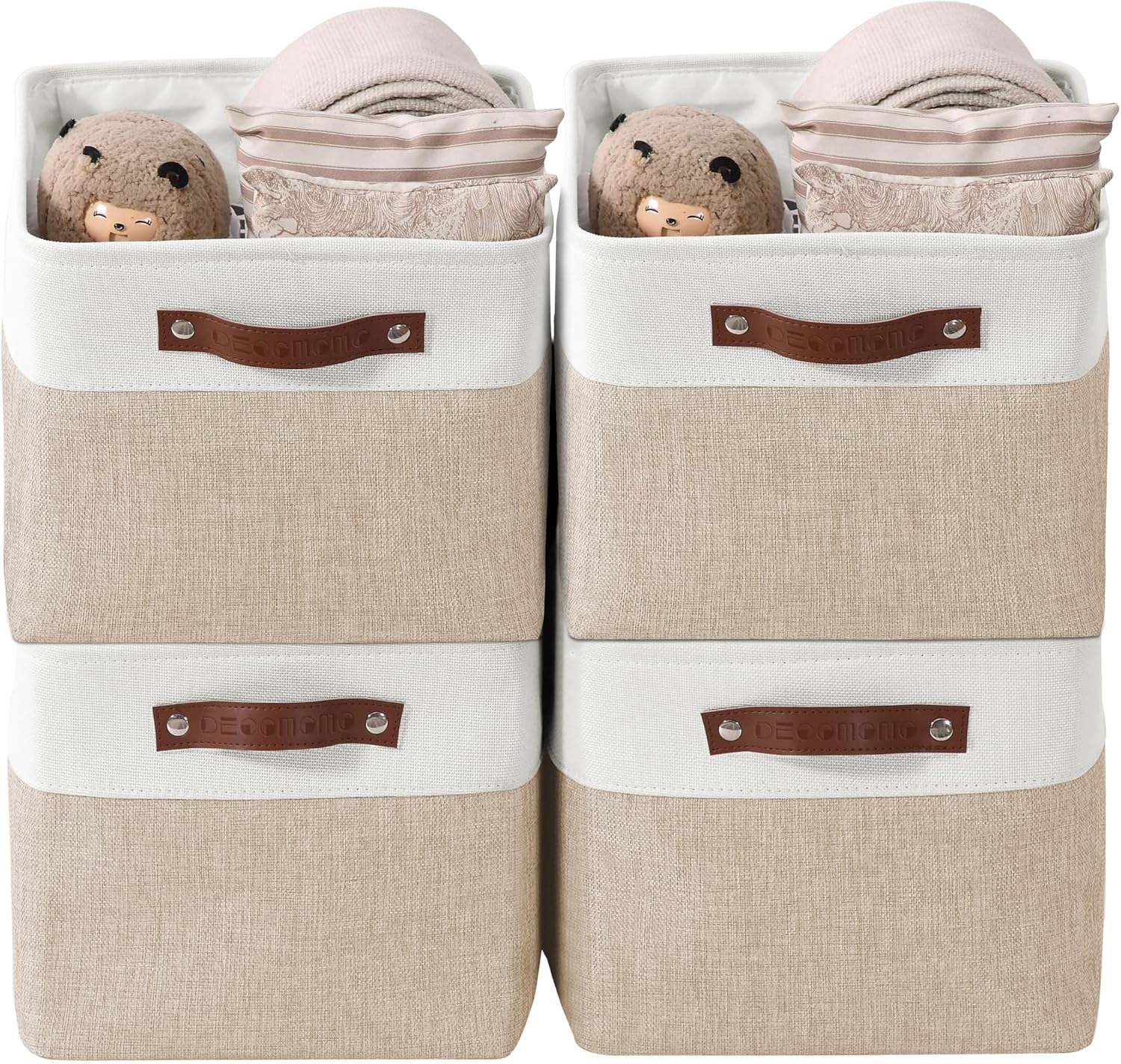 Large Fabric Shelf Storage Baskets