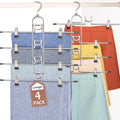 Heavy‑Duty Clip Pants Skirt Hangers